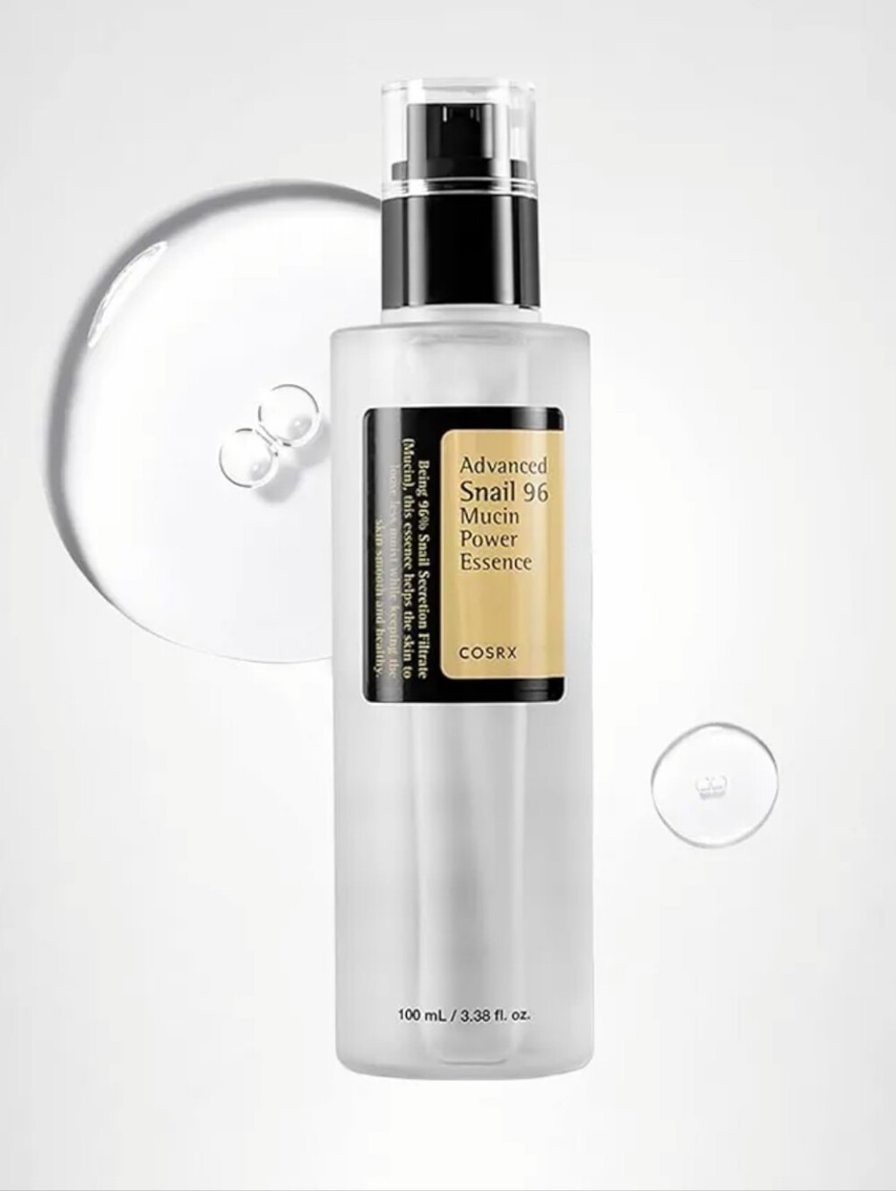 COSRX Snail Mucin 96% Repairing Serum, Hydrating Serum with Snail Secretion